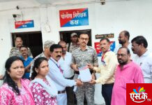 डॉ.सचिन बी.कुलसंगे यांच्याकडून अल्पवयीन मुलीवरील लैंगिक अत्याचार प्रकरणात कठोर कारवाई करण्याबाबत पोलिस निरीक्षकांना निवेदन..!
